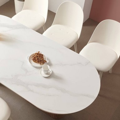 MAYER Dining Table - White