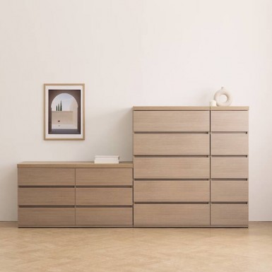 BERRY Chest of 6 drawers - Oak