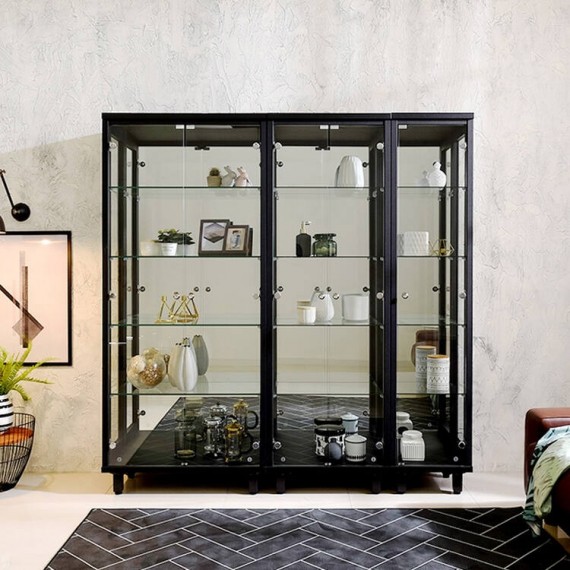Millé Display Cabinet 400 Large - Black