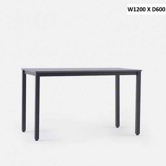 ETHAN 1200 Desk - Black & grey