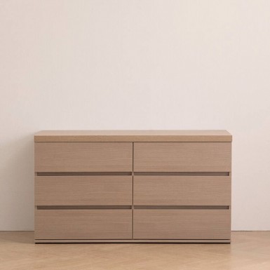BERRY Chest of 6 drawers - Oak
