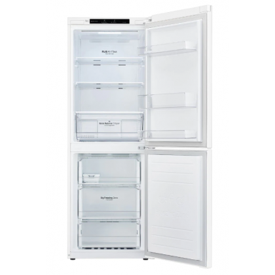LG 306L Bottom Mount Fridge with Door Cooling in White Finish