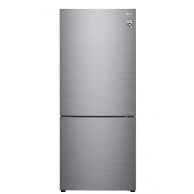 LG 420L Bottom Mount Fridge with Door Cooling in Stainless Finish