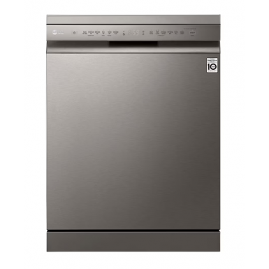 LG 14 Place QuadWash® Dishwasher in Platinum Steel Finish