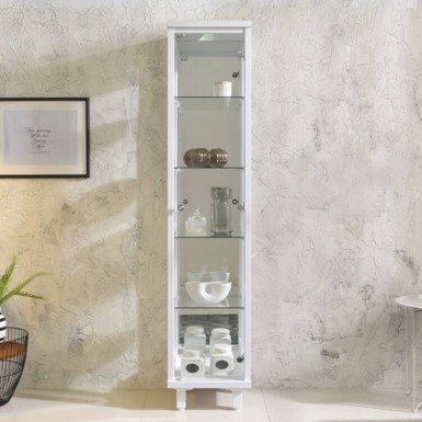 MILLE 400 Display Cabinet - White