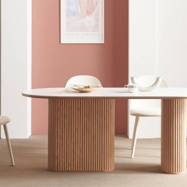 MAYER Dining Table - Natural