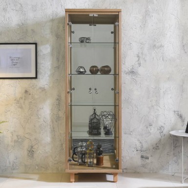 MILLE 600 Display Cabinet - Oak