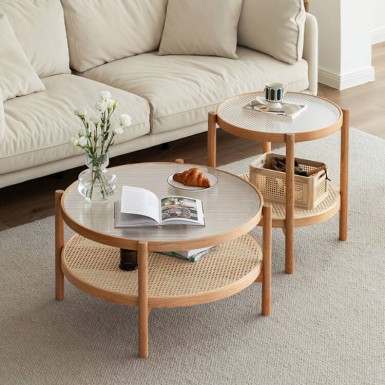 STELLA Nesting Coffee Table - Natural