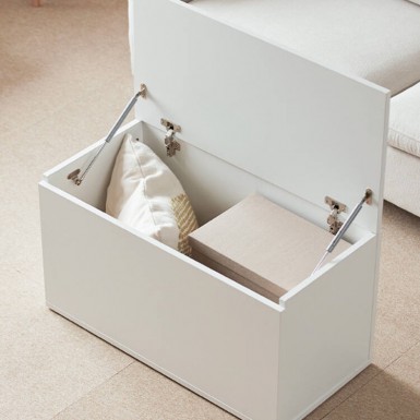 ARIA 800 Storage Bench - White(CLEARANCE)