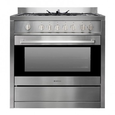 Parmco 90cm S/Steel Gas/Gas Freestanding Cooker