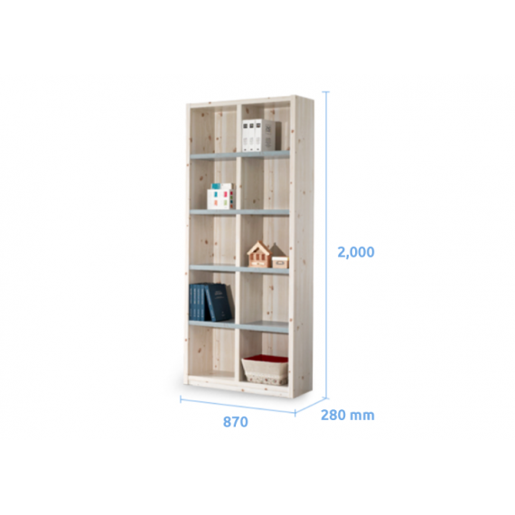 Bookcase - Type B - White - Standard