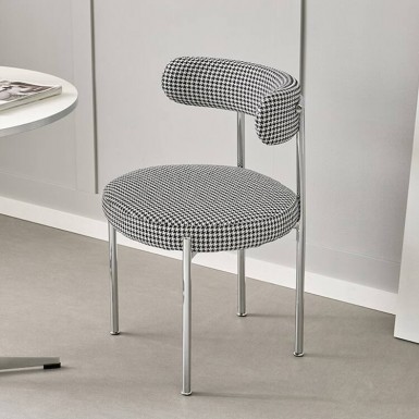 PONY Chair - Black(check pattern)
