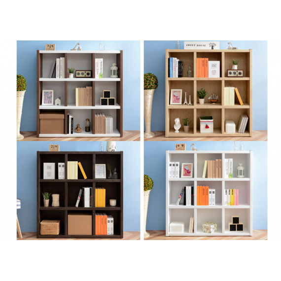 Bookcase - Type 3 x 3 - Natural - Standard