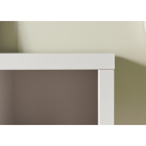 Bookcase - Type C - Grey and Cream White - Standard