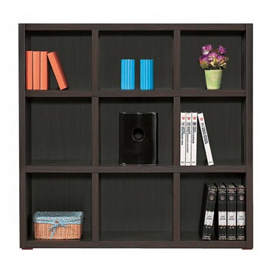 Bookcase - Type 3 x 3 - Dark Chocolate - Standard