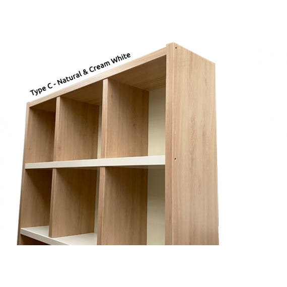 Bookcase - Type B - Natural - Jack
