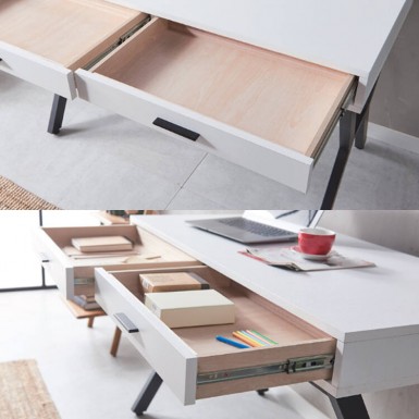 Duncan Desk 1200 - White