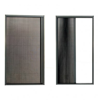 Pleated insect screen (Black)