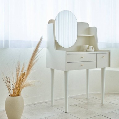 LADY Dressing Table - Ivory
