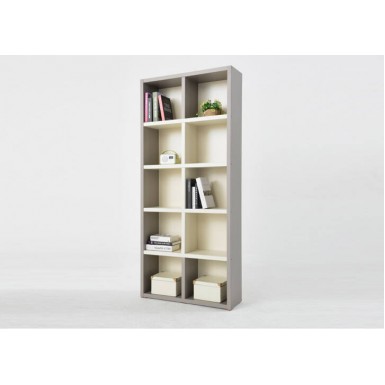 Bookcase - Type B - Grey and Cream White - Standard