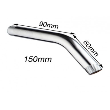 Wall Mount Shower Arm Stainless Steel Extension