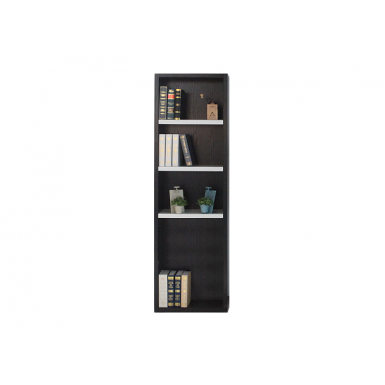 Bookcase - Type A - Dark Chocolate & White - William
